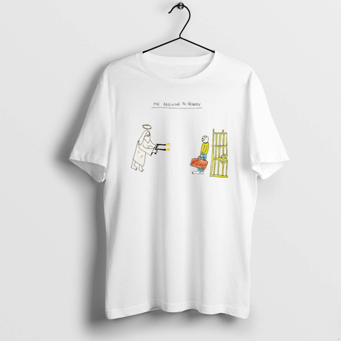 Official Me Arriving To Heaven Paint Christmas T-Shirts, Hoodie, Sweatshirt | PopFlextees.com