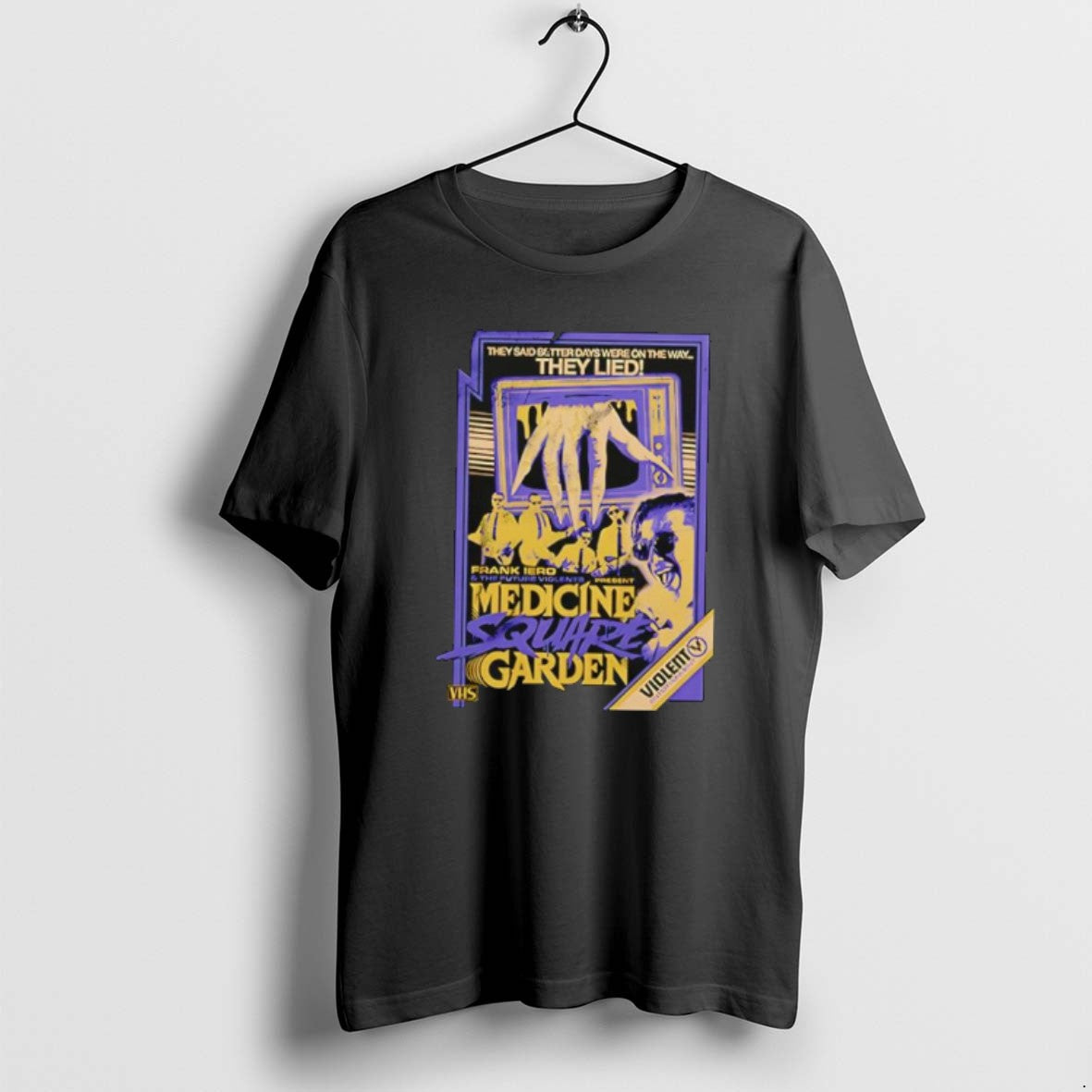 Official Medicine Square Garden Frank Iero And The Future Violents Retro T-Shirts, Hoodie, Sweatshirt | PopFlextees.com