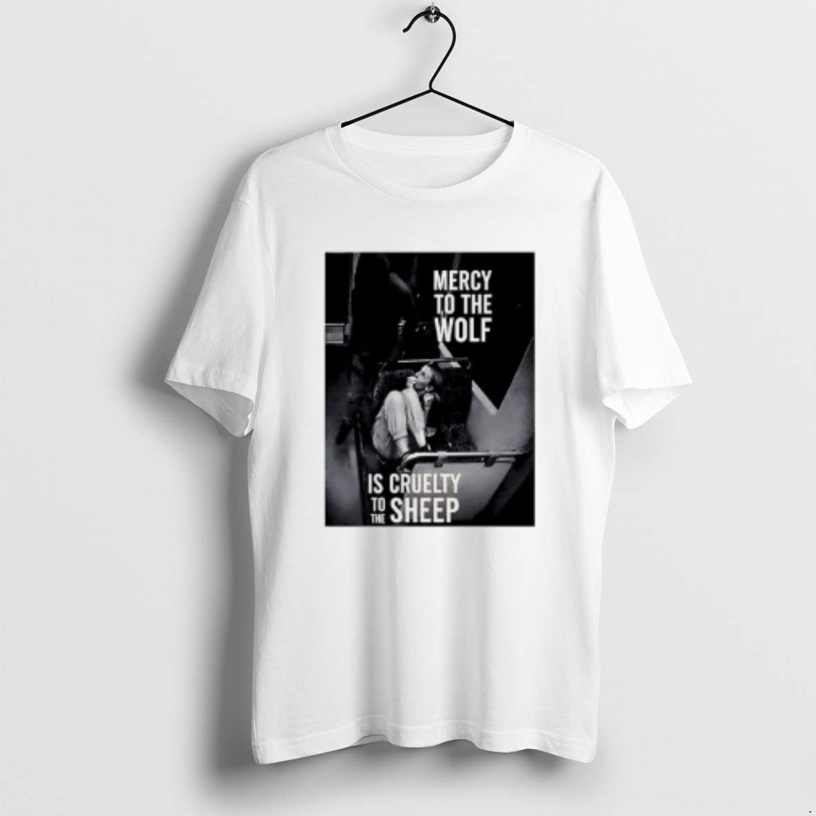 Official Mercy To The Wolf Is Cruelty To The Sheep Iryna Zarutska T-Shirts, Hoodie, Sweatshirt | PopFlextees.com