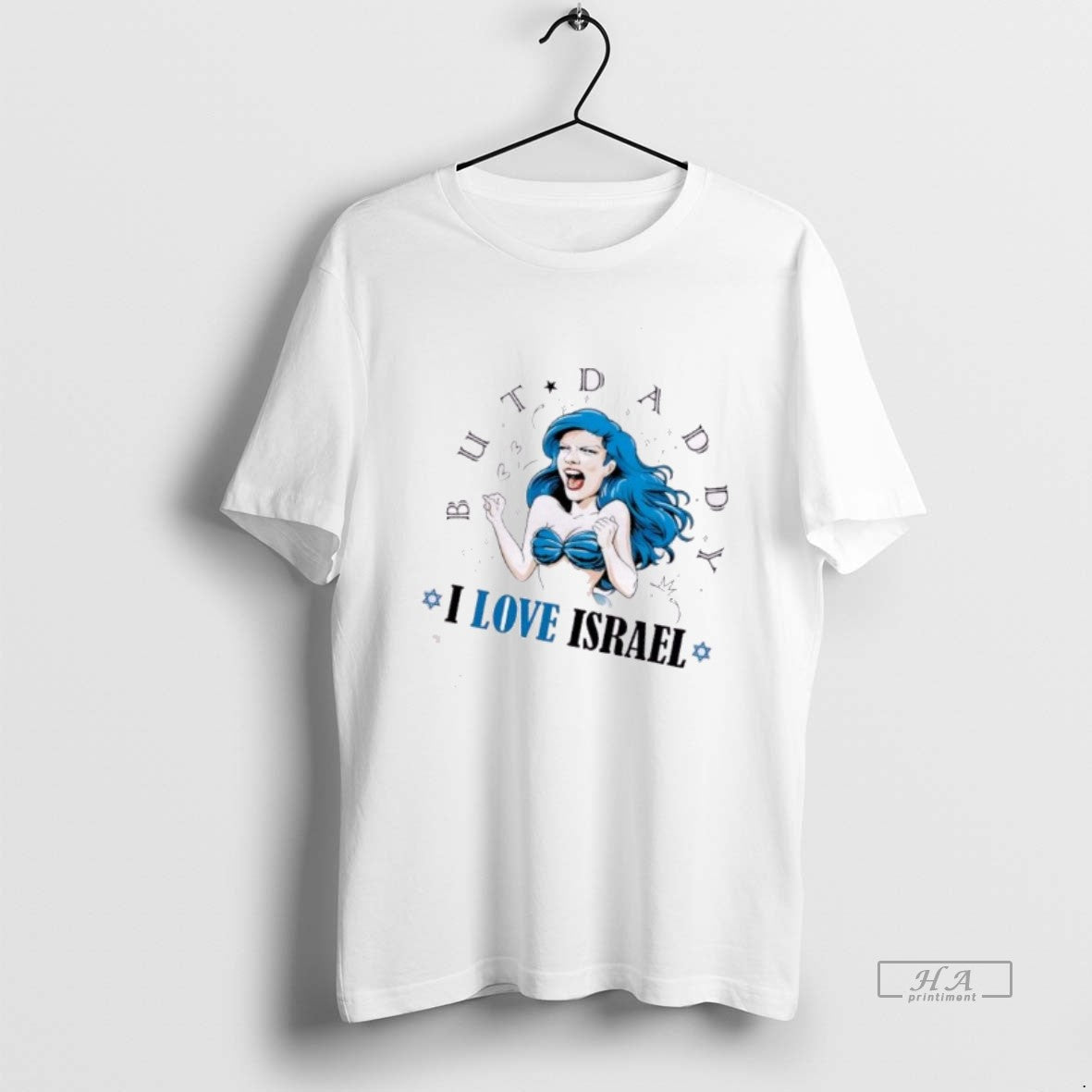 Official Mermaid But Daddy I Love Israel T-Shirts, Hoodie, Sweatshirt | PopFlextees.com