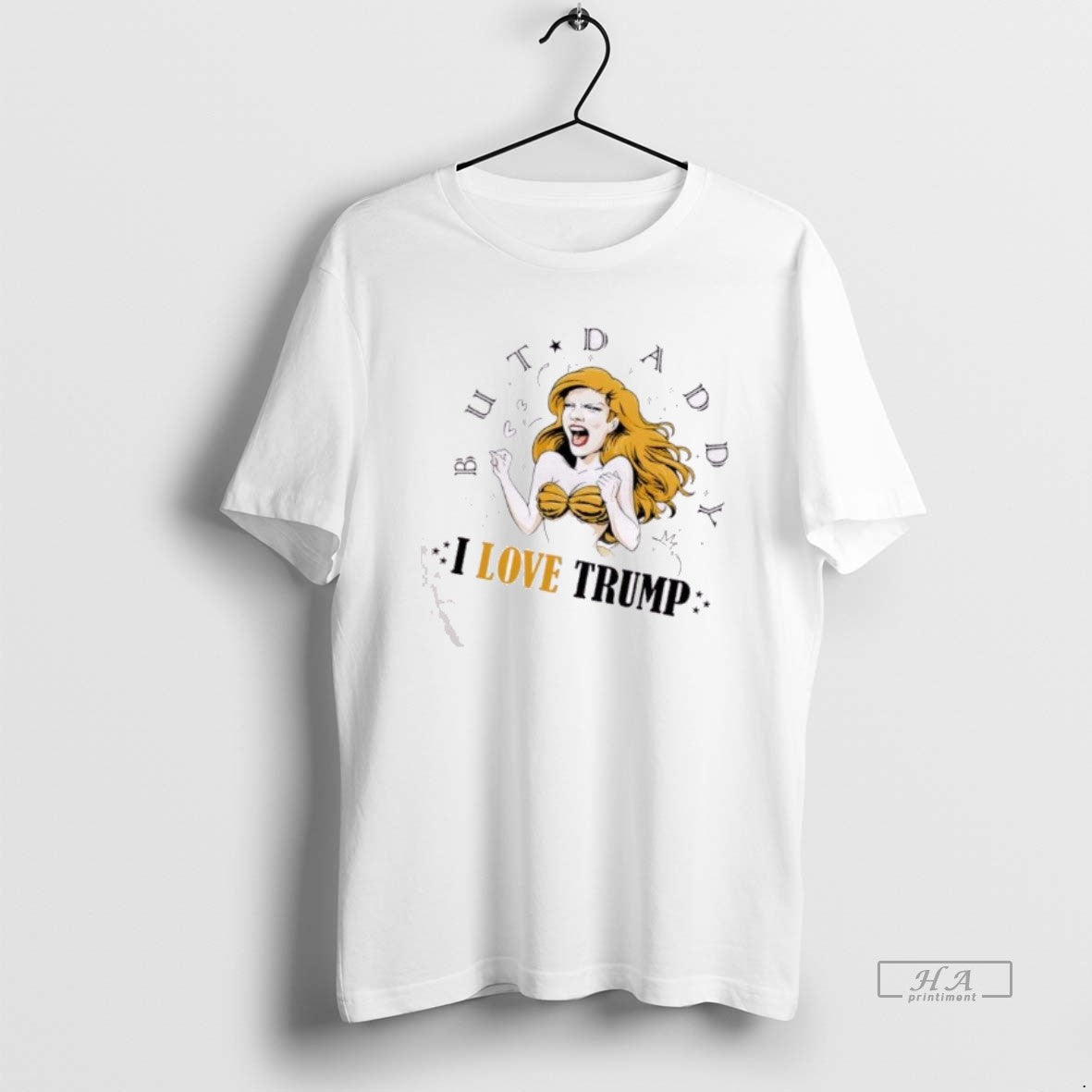 Official Mermaid But Daddy I Love Trump T-Shirts, Hoodie, Sweatshirt | PopFlextees.com