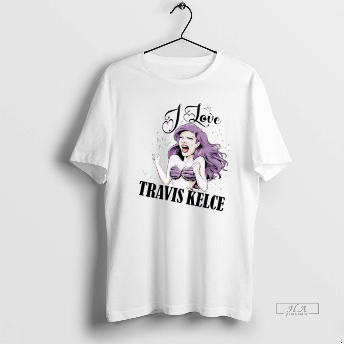 Official Mermaid I Love Travis Kelce T-Shirts, Hoodie, Sweatshirt | PopFlextees.com
