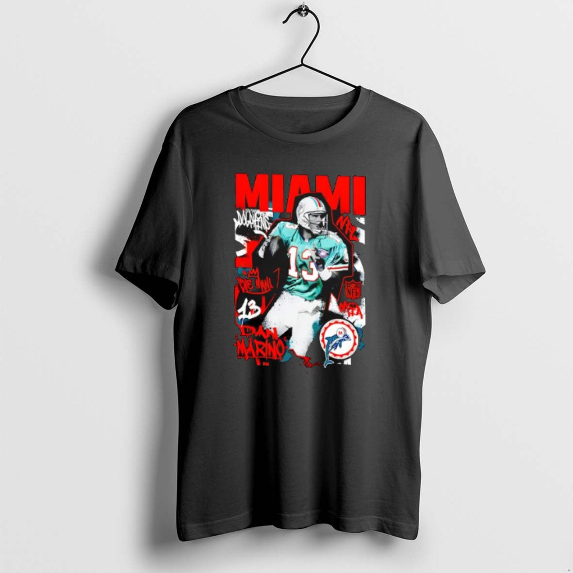 Official Miami Dolphins Dan Marino T-Shirts, Hoodie, Sweatshirt | PopFlextees.com
