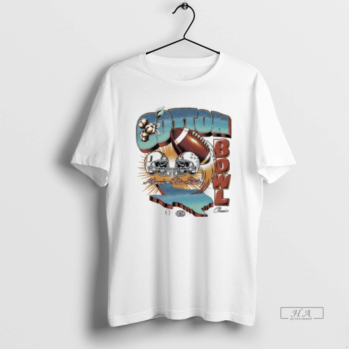 Official Miami Vs Ohio State 2025 Cotton Bowl Classic Matchup Vintage T-Shirts, Hoodie, Sweatshirt | PopFlextees.com