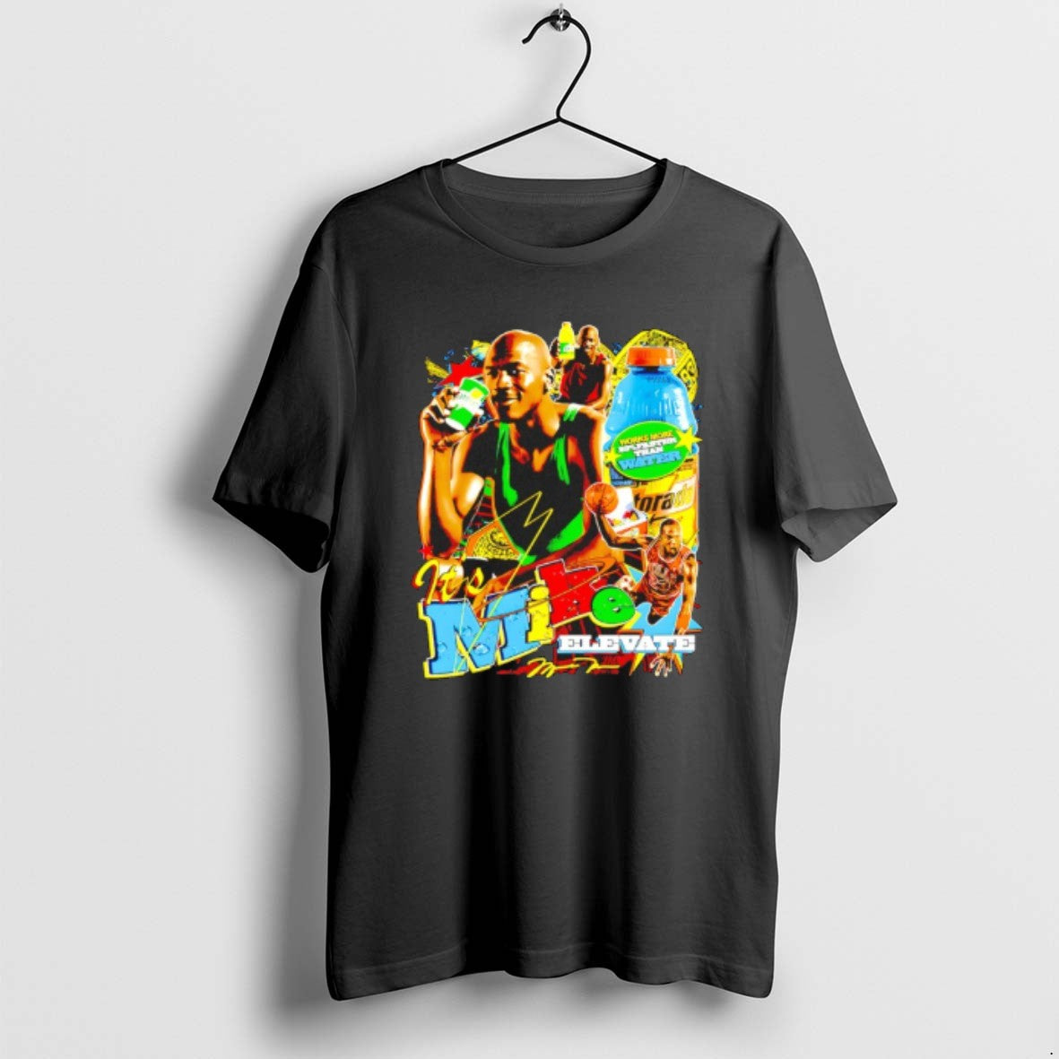 Official Michael Thirst Like Mike Elevate Graphic T-Shirts, Hoodie, Sweatshirt | PopFlextees.com