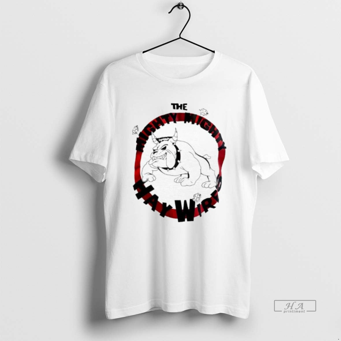 Official Mighty Mighty Bosstones Hay Wires Band Bulldog Mascot T-Shirts, Hoodie, Sweatshirt | PopFlextees.com
