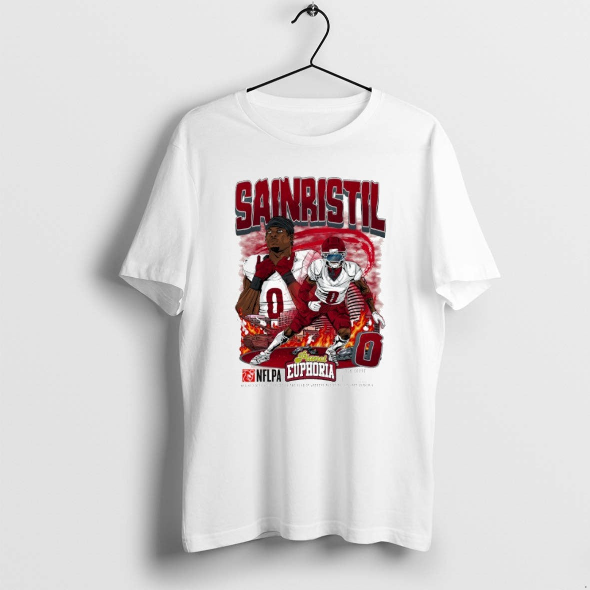 Official Mike Sainristil Planet Euphoria T-Shirts, Hoodie, Sweatshirt | PopFlextees.com