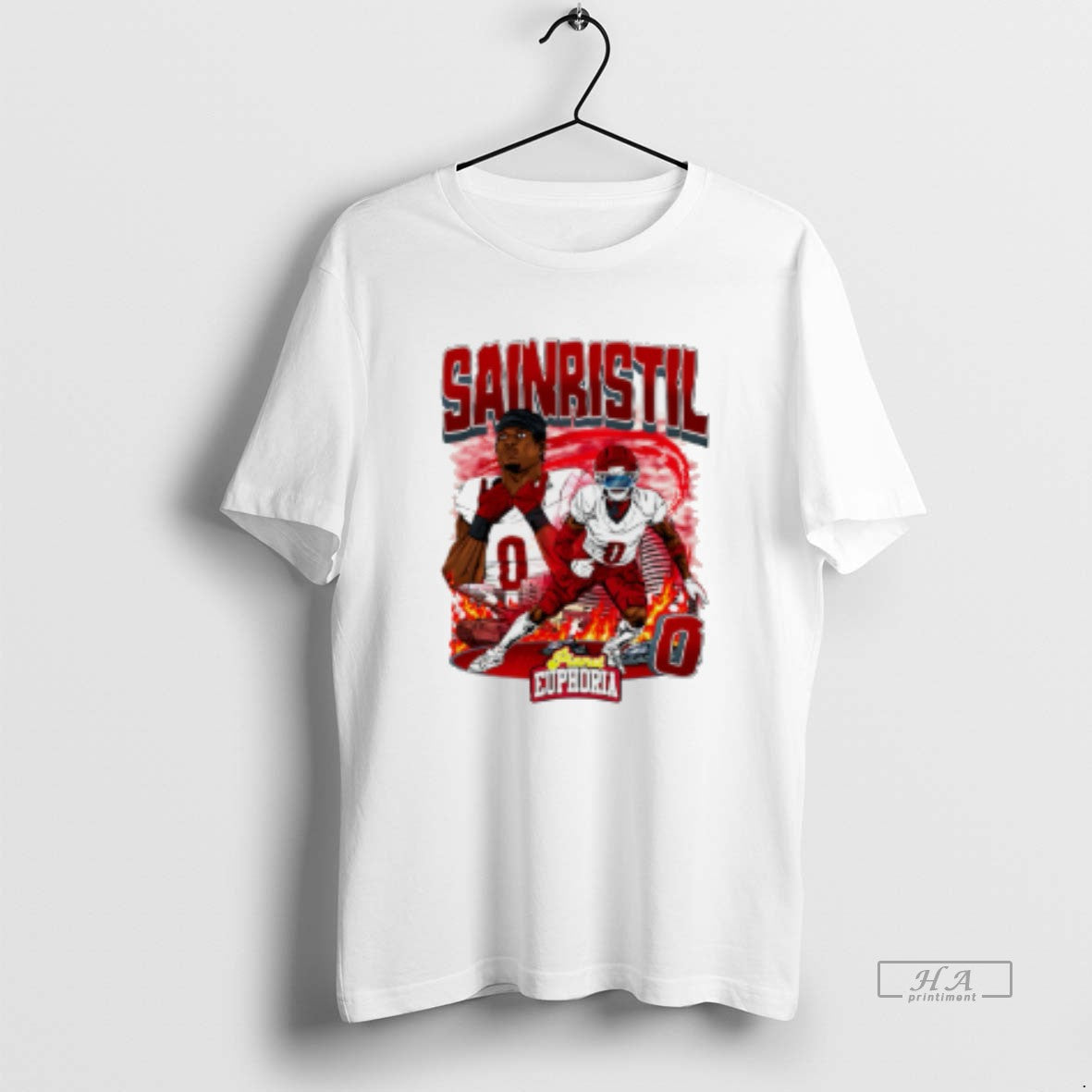 Official Mike Sainristil Washington Commanders Player Skyline Comic T-Shirts, Hoodie, Sweatshirt | PopFlextees.com