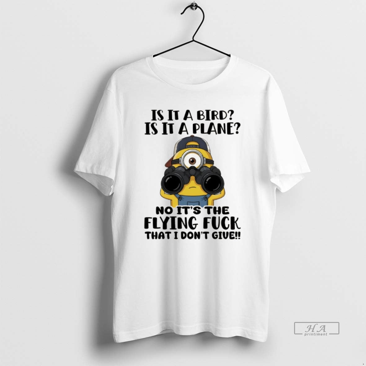 Official Minion Is It A Bird Is It A Plane No Its The Flying Fuck T-Shirts, Hoodie, Sweatshirt | PopFlextees.com