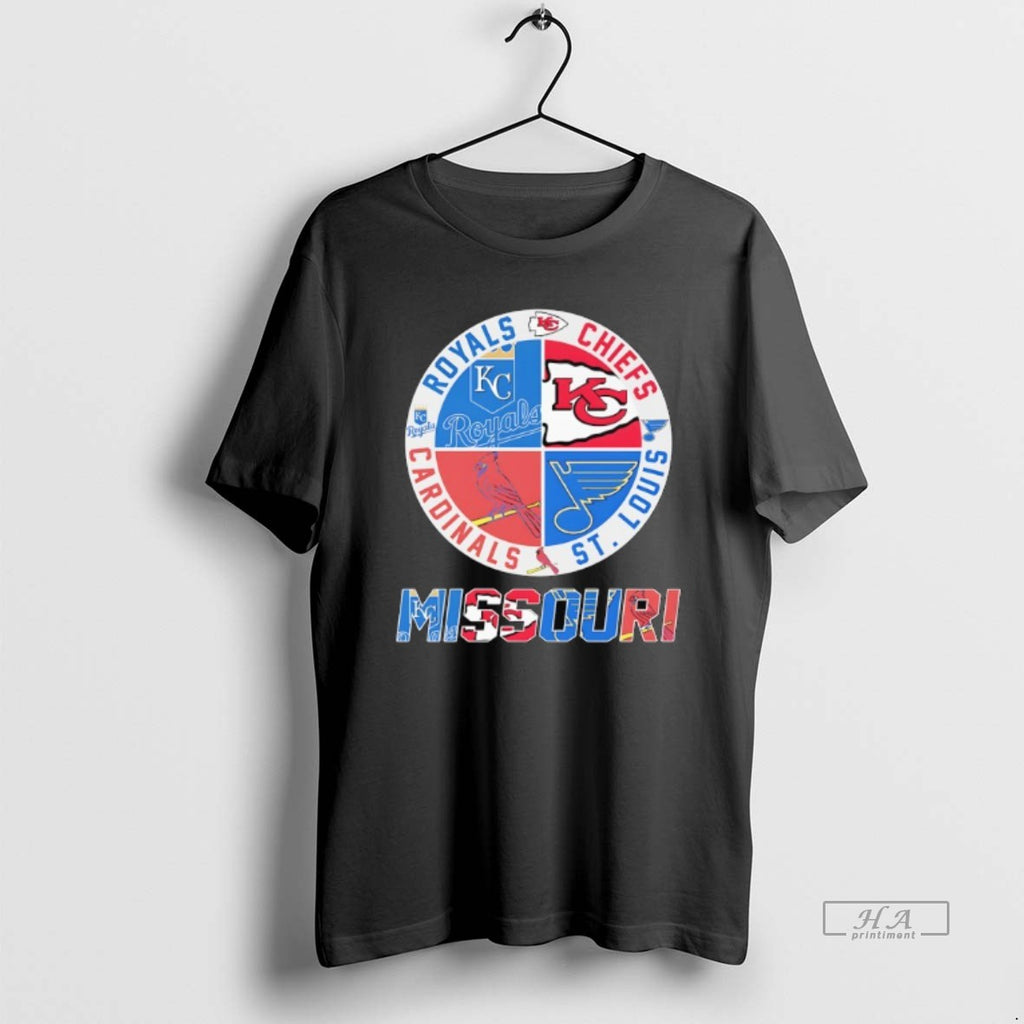 Official Missouri Kansas City Chiefs Kansas City Royals And St Louis Cardinals St T-Shirts, Hoodie, Sweatshirt