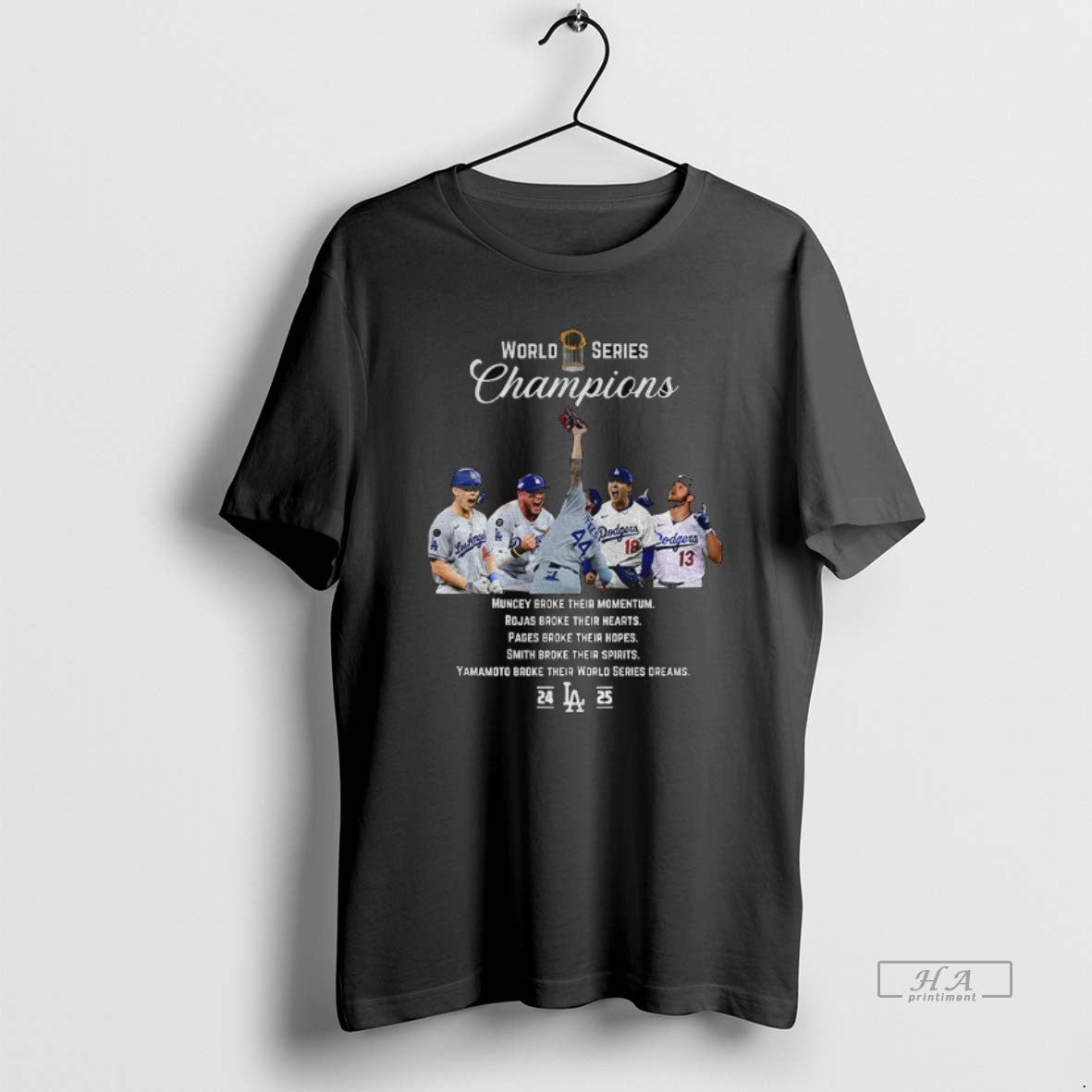 Official Muncy Rojas Pages Smith Yamamoto 2025 World Series Champions Dodgers T-Shirts, Hoodie, Sweatshirt | PopFlextees.com