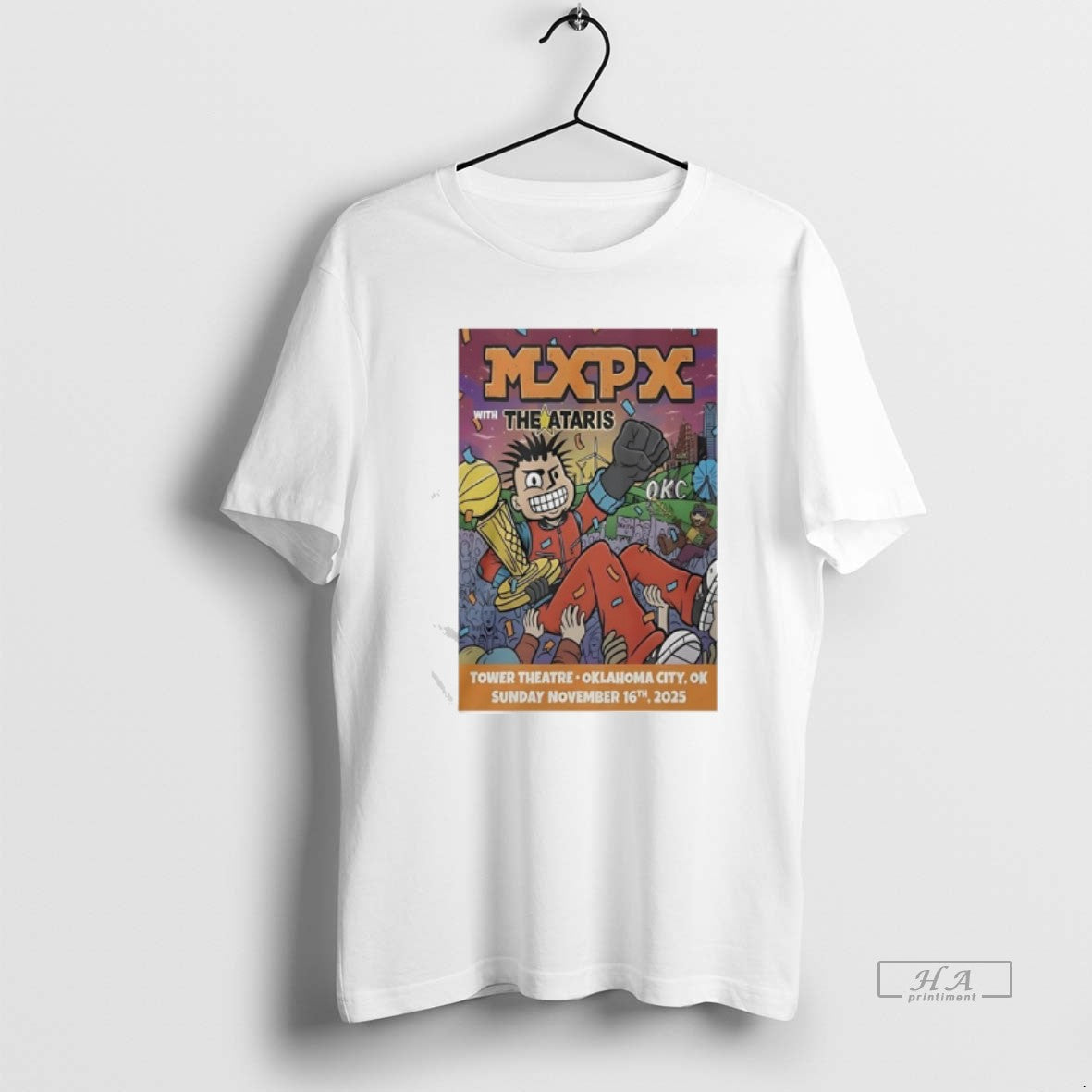Official Mxpx With The Ataris Oklahoma City Ok November 16 2025 T-Shirts, Hoodie, Sweatshirt | PopFlextees.com