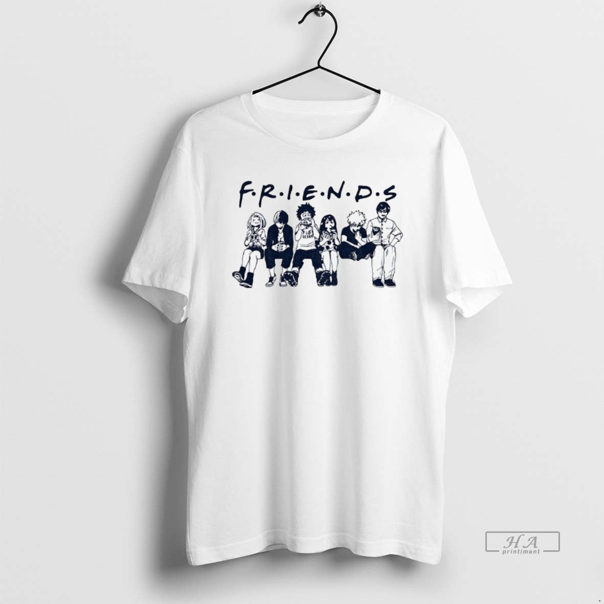 Official My Hero Academia Friends Anime T-Shirts, Hoodie, Sweatshirt | PopFlextees.com