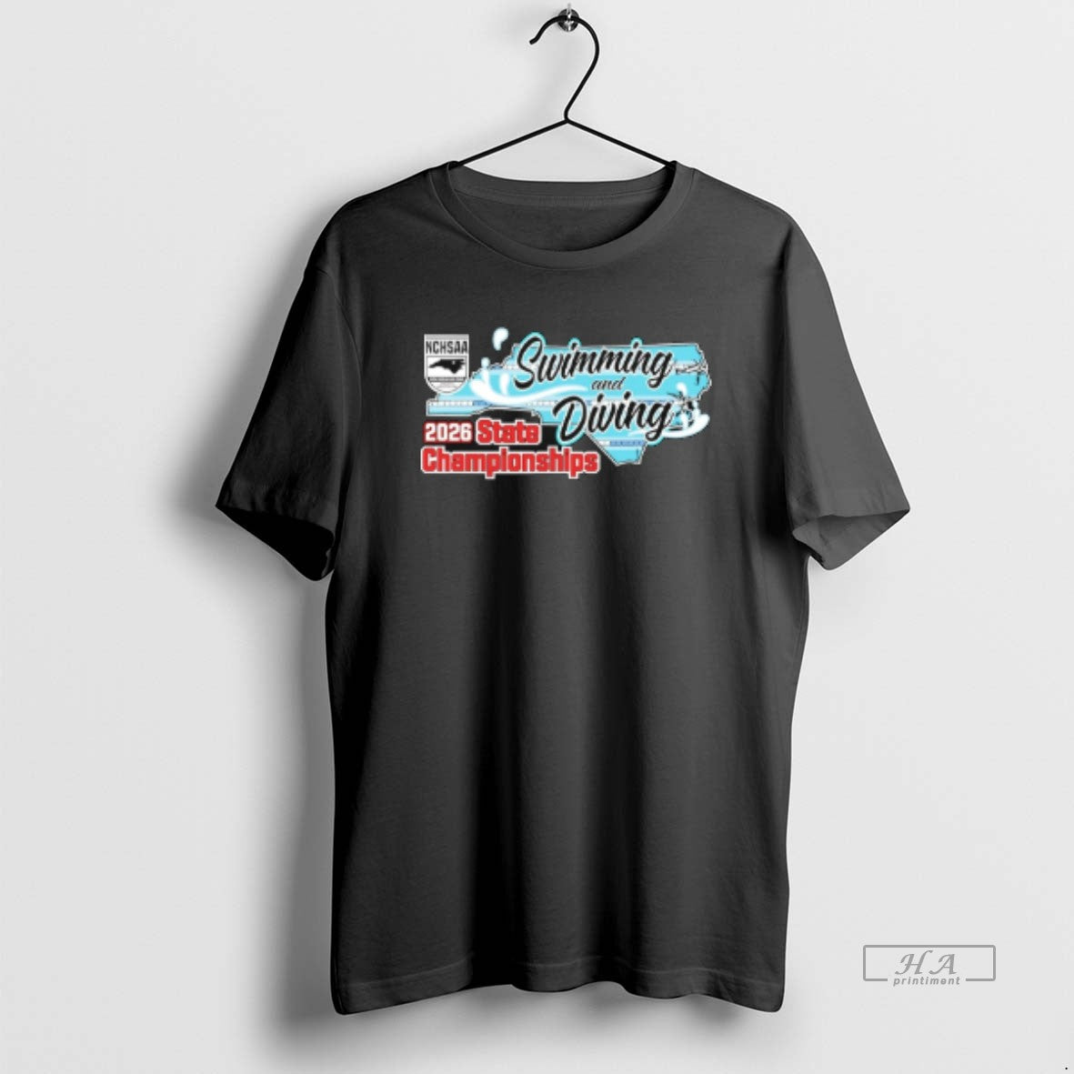 Official Nchsaa Swimming And Diving State Championships 2026 Logo T-Shirts, Hoodie, Sweatshirt | PopFlextees.com
