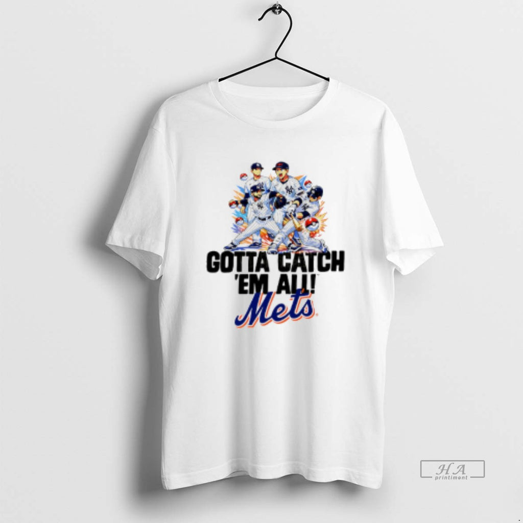 Official Ny Yankees Gotta Catch Em All Mets T-Shirts, Hoodie, Sweatshirt | PopFlextees.com