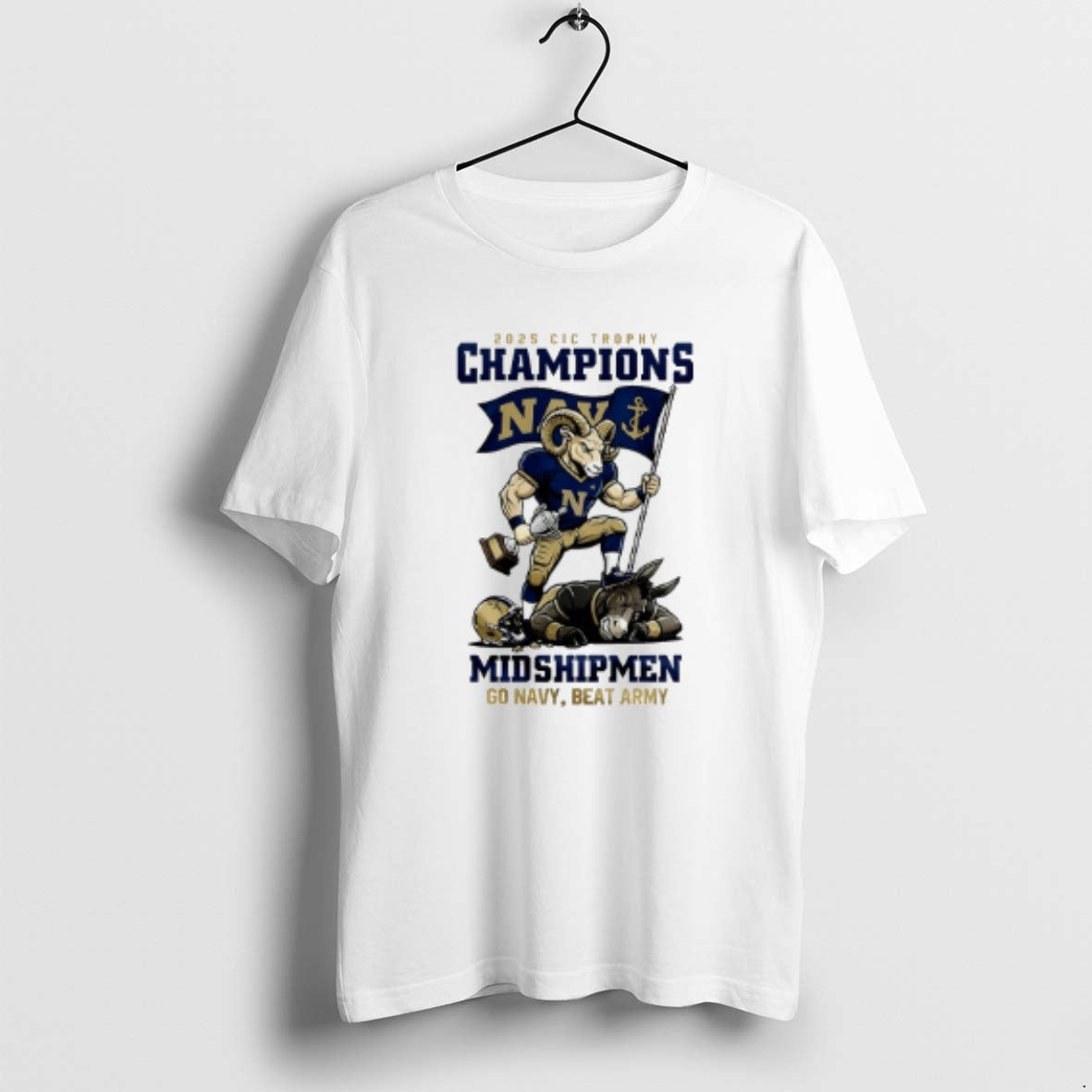 Official Navy Midshipmen 2025 Cic Trophy Champions Go Nay Beat Army T-Shirts, Hoodie, Sweatshirt | PopFlextees.com