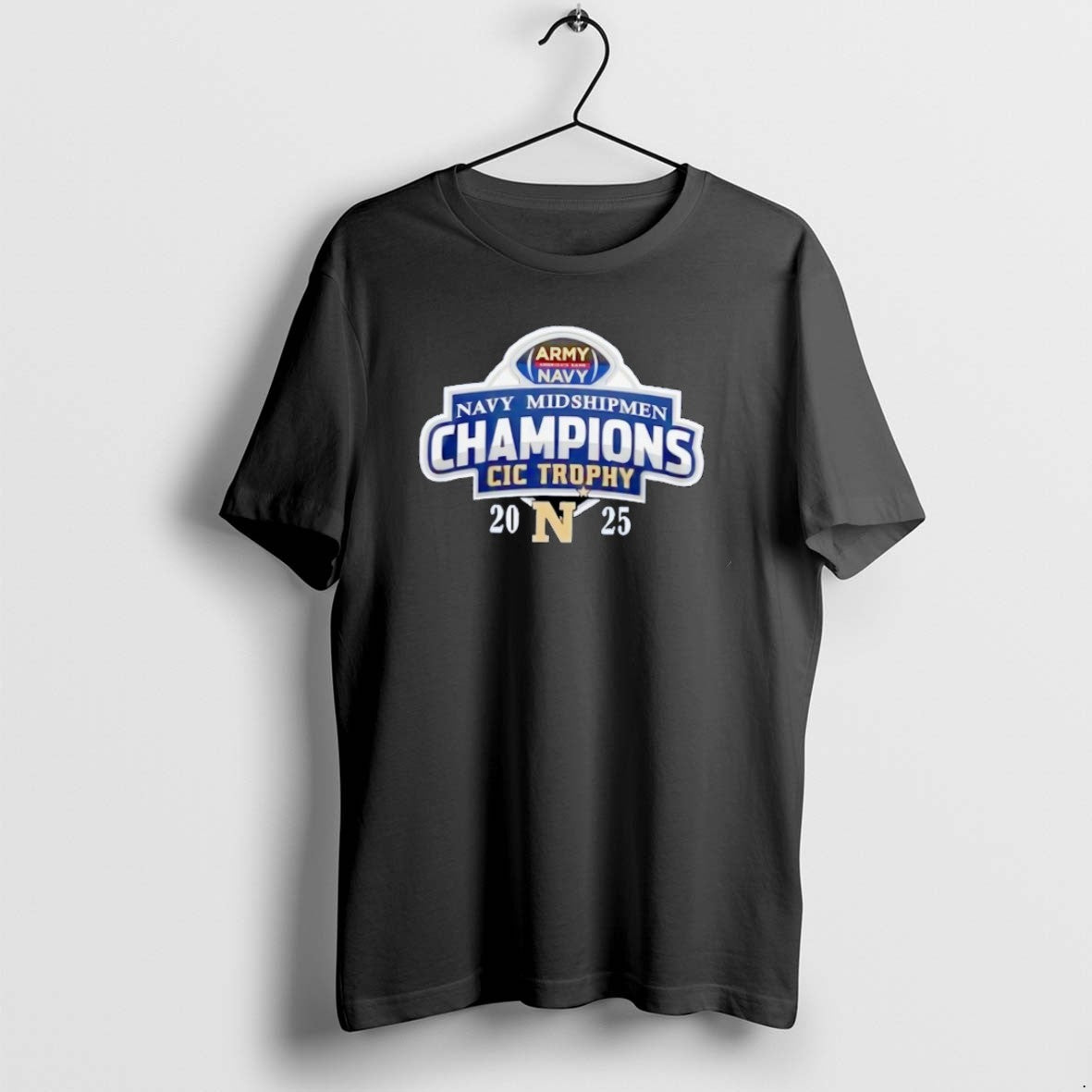 Official Navy Midshipmen 2025 Commander In Chiefs Trophy Champions Christmas T-Shirts, Hoodie, Sweatshirt | PopFlextees.com