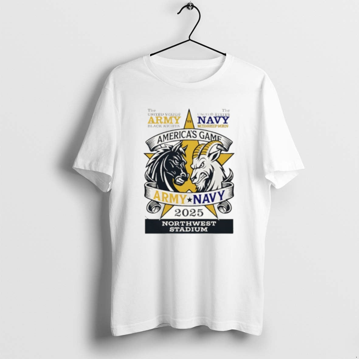 Official Navy Midshipmen Army Vs Navy Game Americas Game Northwest Stadium T-Shirts, Hoodie, Sweatshirt | PopFlextees.com