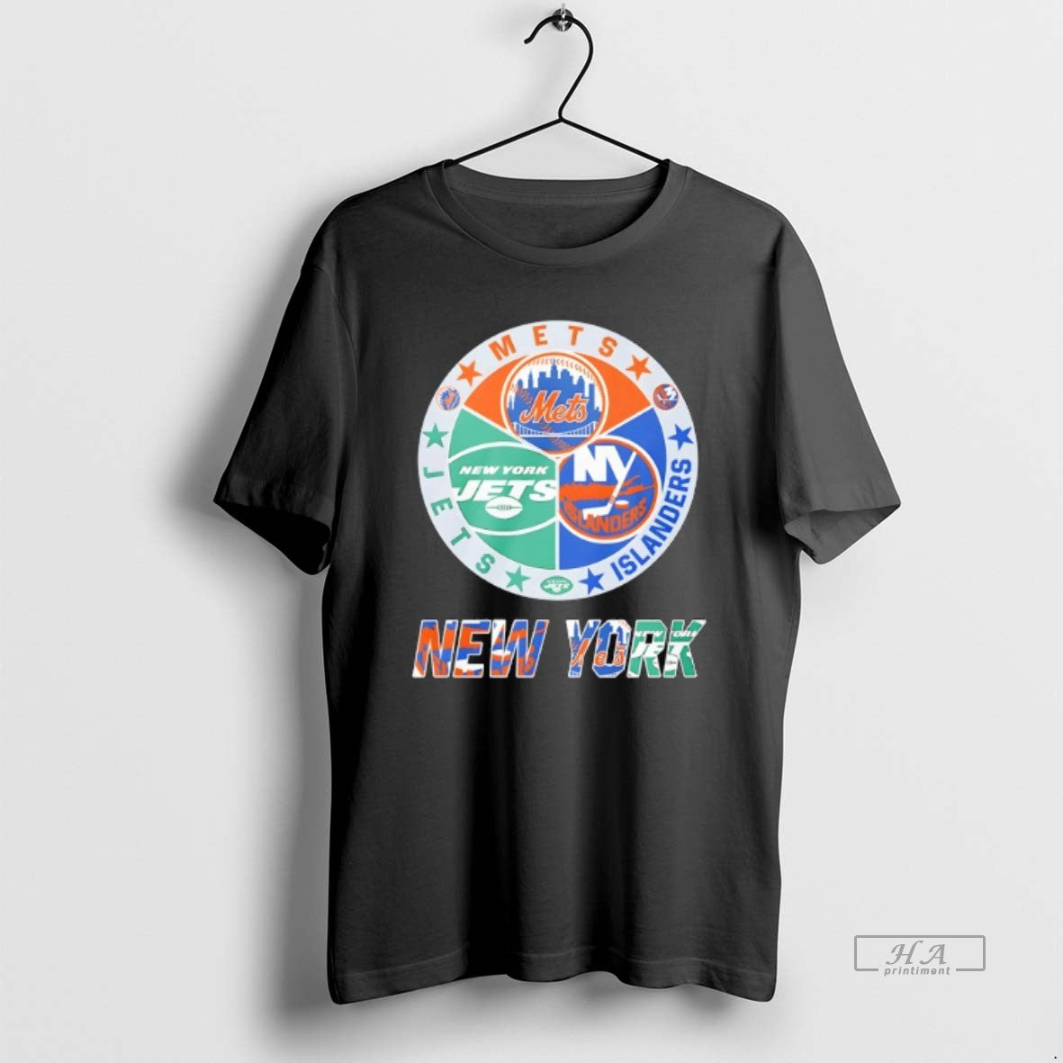 Official New York Islanders New York Mets New York Jets Mashup Logo T-Shirts, Hoodie, Sweatshirt | PopFlextees.com