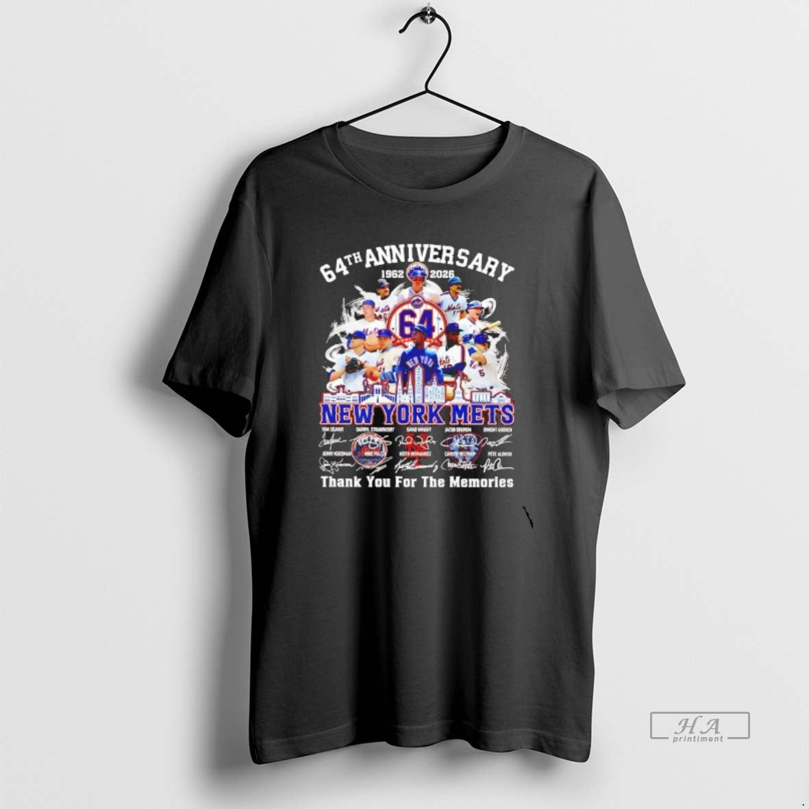 Official New York Mets 64th Anniversary 1962 2026 Team Players T-Shirts, Hoodie, Sweatshirt | PopFlextees.com
