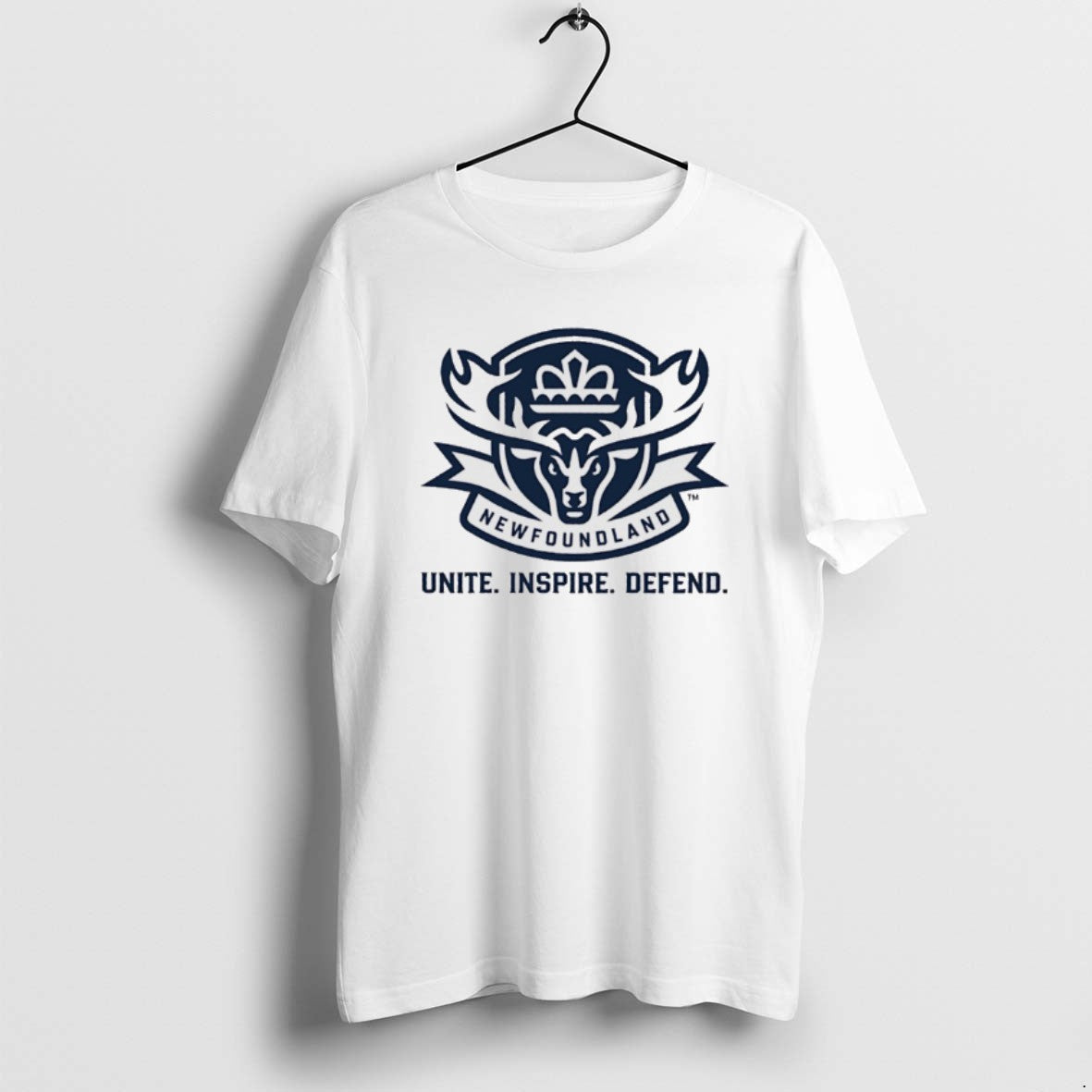 Official Newfoundland Regiment 2025 Unite Inspire Defend Logo T-Shirts, Hoodie, Sweatshirt | PopFlextees.com