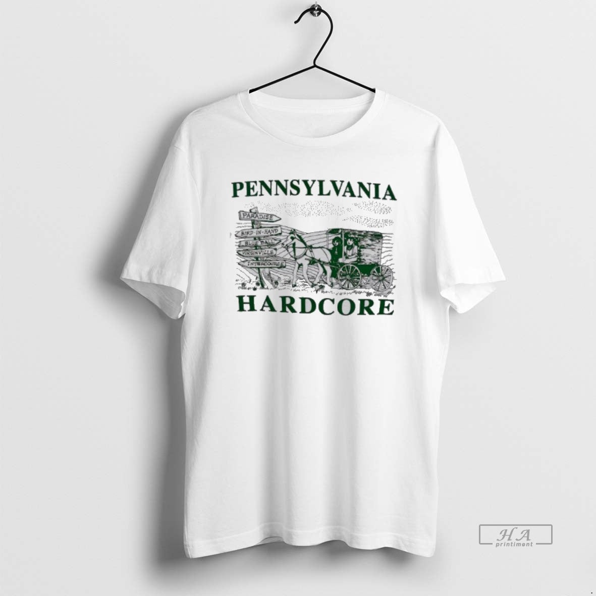 Official Nice Pennsylvania Hardcore Vintage T-Shirts, Hoodie, Sweatshirt | PopFlextees.com
