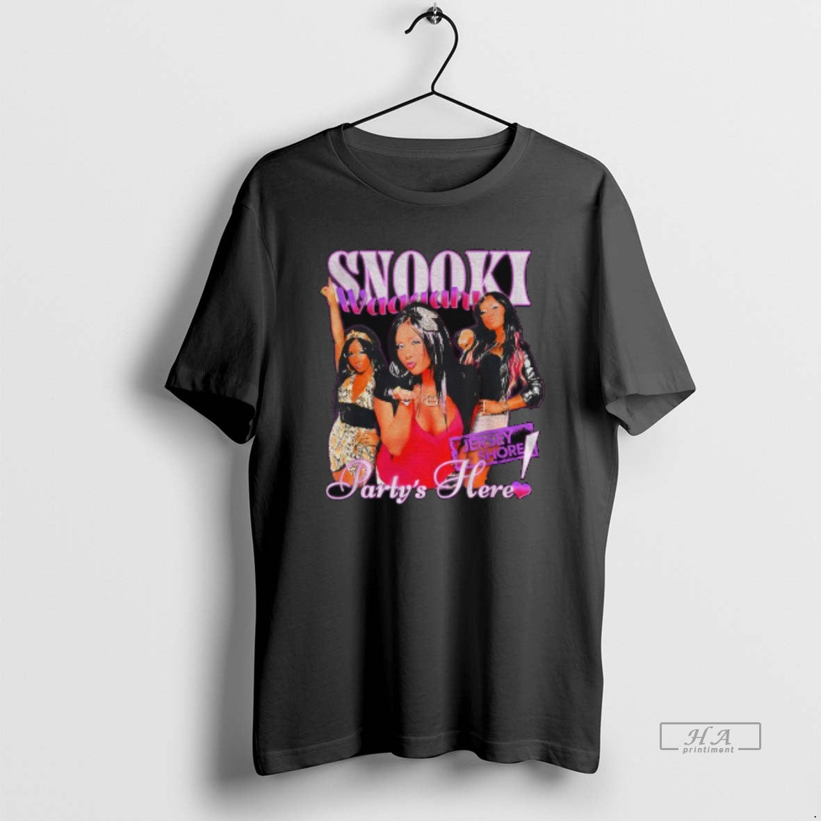 Official Nicole Polizzi Jersey Shore Partys Here Snooki T-Shirts, Hoodie, Sweatshirt | PopFlextees.com