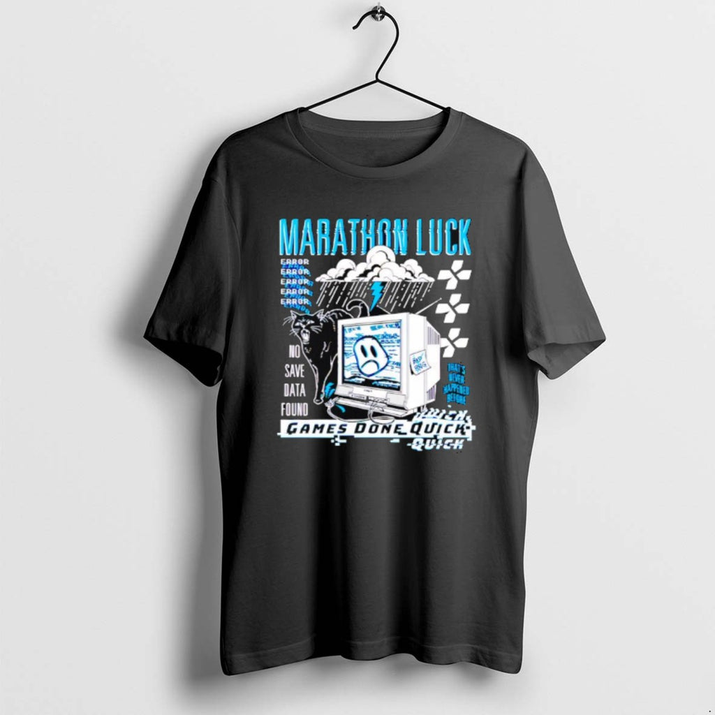Official Nina Matsumoto Gdq Marathon Luck T-Shirts, Hoodie, Sweatshirt | PopFlextees.com