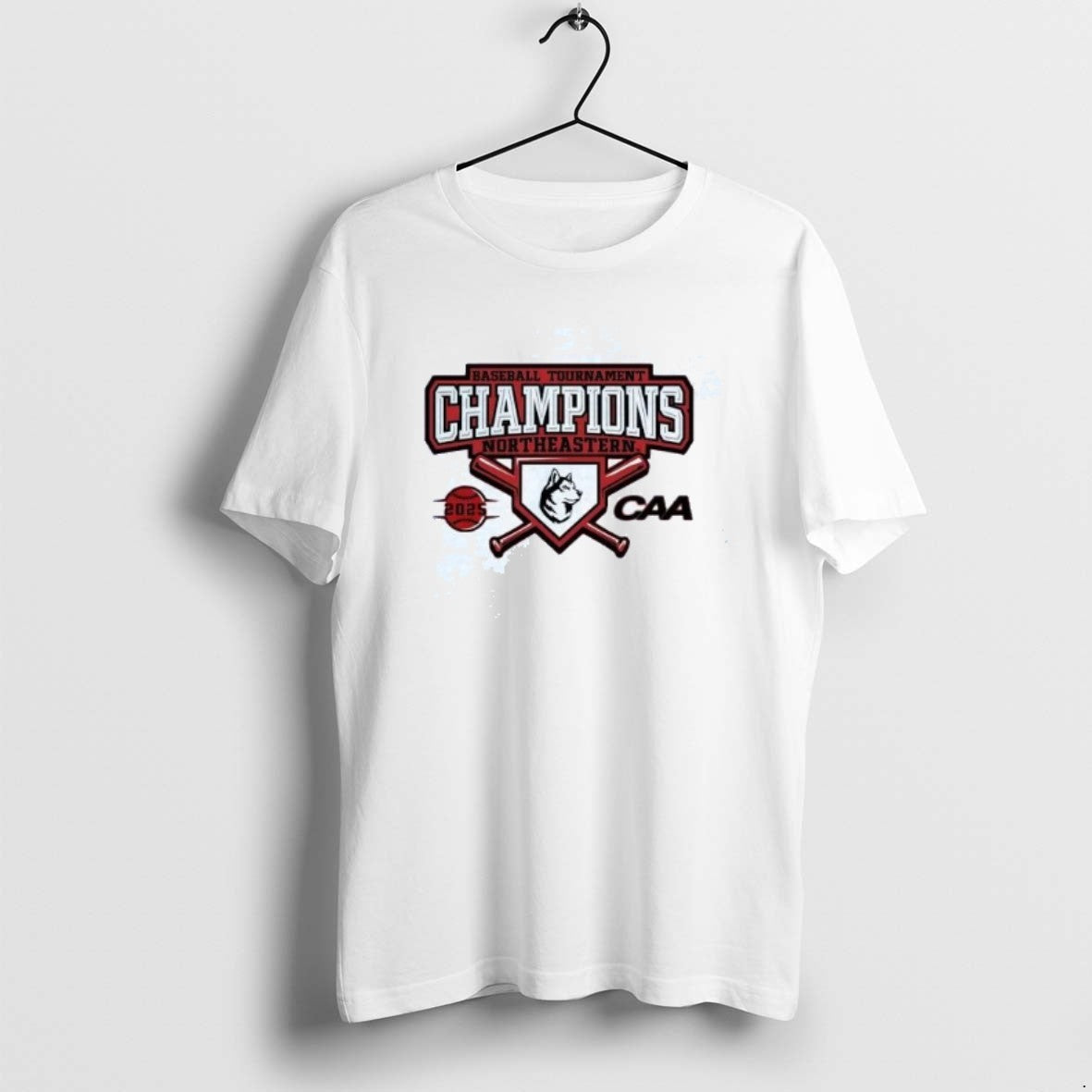 Official Northeastern Huskies Baseball Tournament Champions 2025 T-Shirts, Hoodie, Sweatshirt | PopFlextees.com