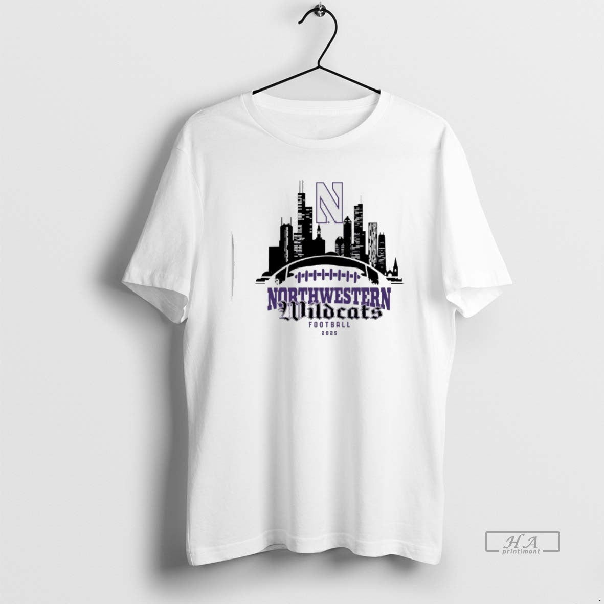 Official Northwestern Football 2025 Season City Skyline T-Shirts, Hoodie, Sweatshirt | PopFlextees.com