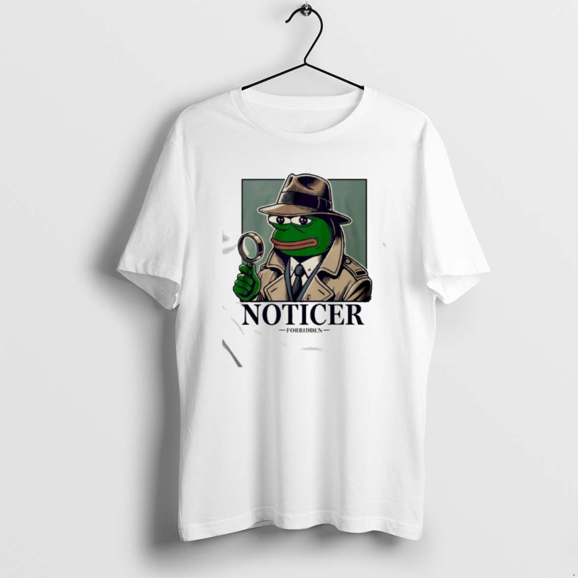 Official Noticer Pepe Forbidden Frog T-Shirts, Hoodie, Sweatshirt | PopFlextees.com