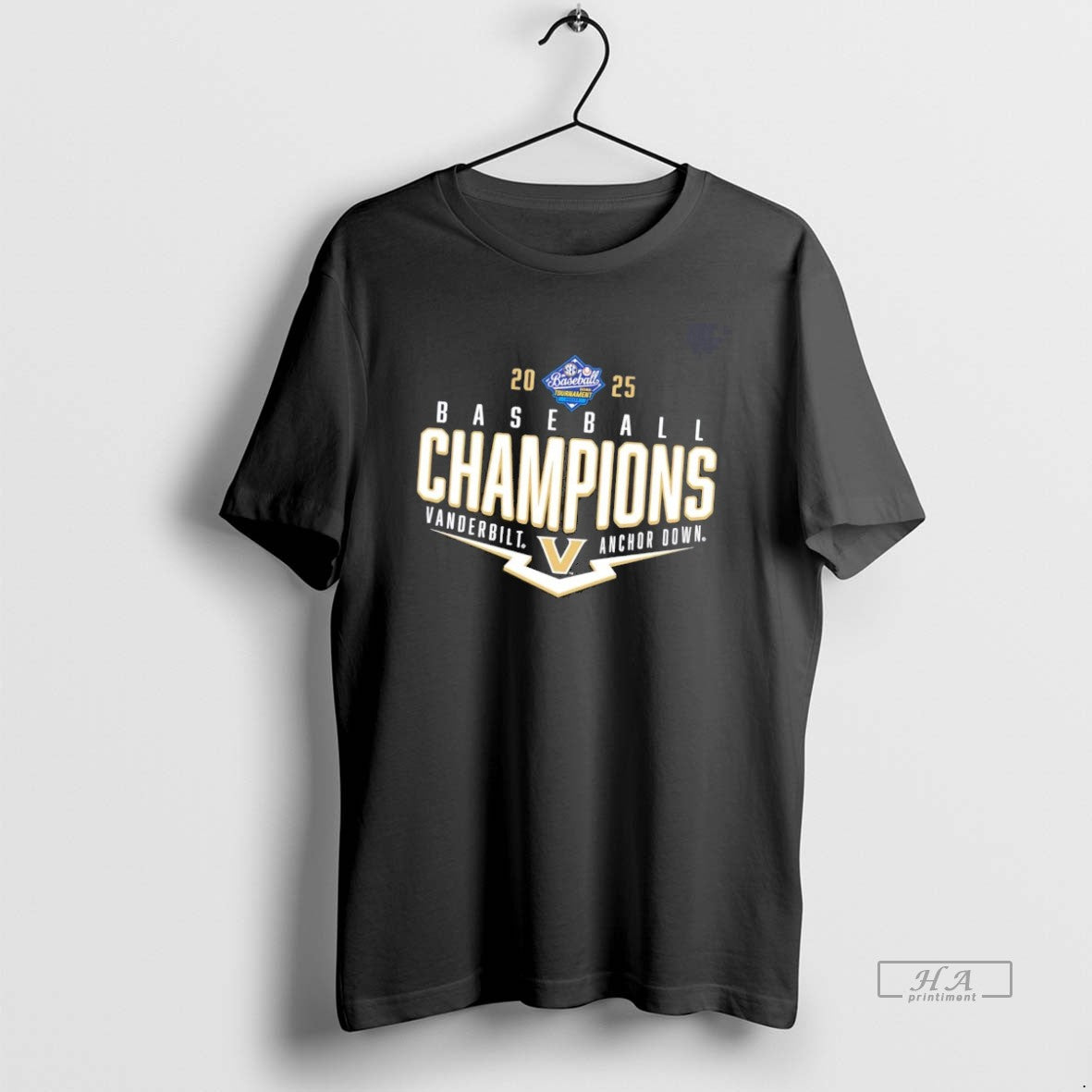 Official Ogrj9cse Vanderbilt Commodores Anchor Down 2025 Sec Baseball Tournament Champions T-Shirts, Hoodie, Sweatshirt
