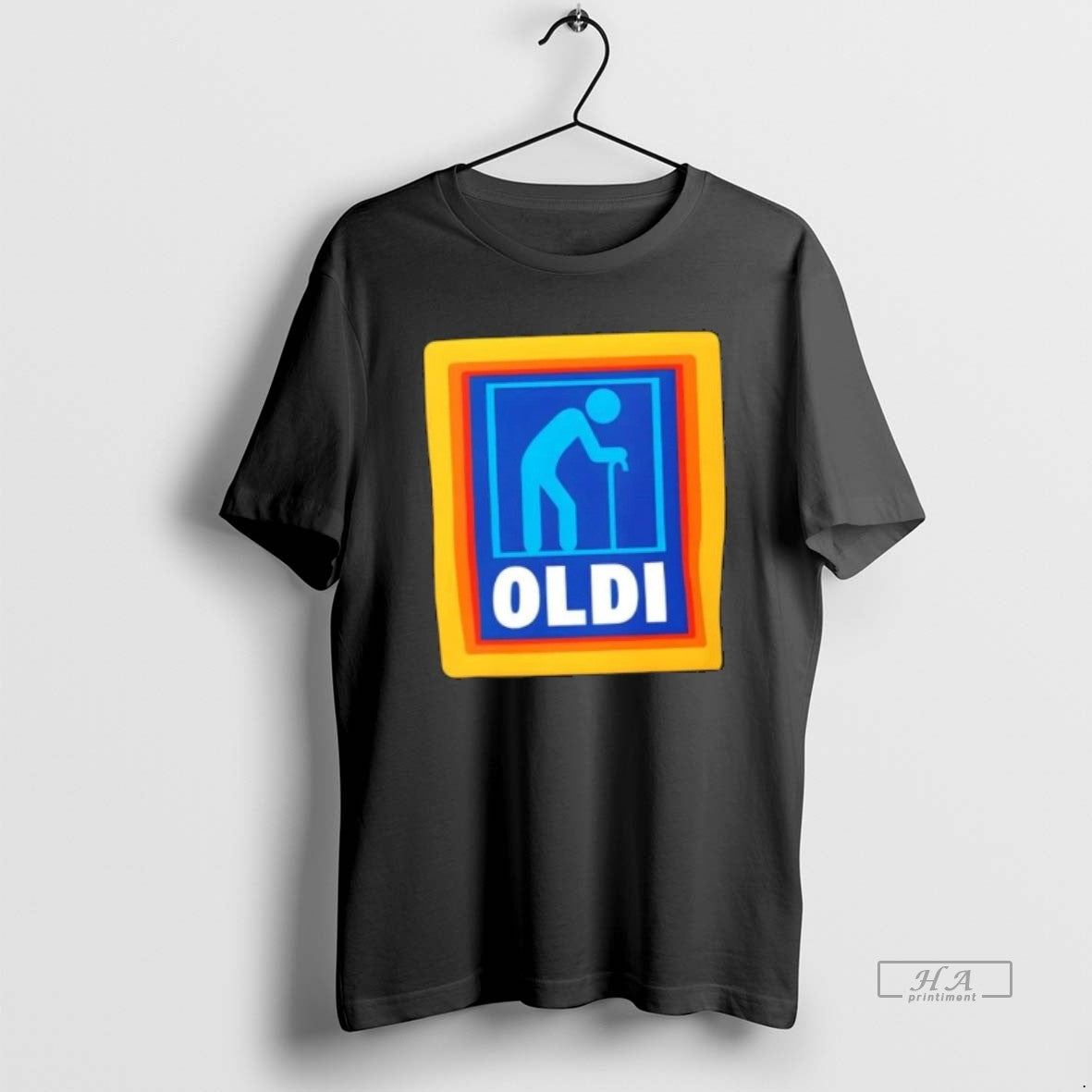 Official Oldi Funny Senior Aldi Logo Parody T-Shirts, Hoodie, Sweatshirt | PopFlextees.com