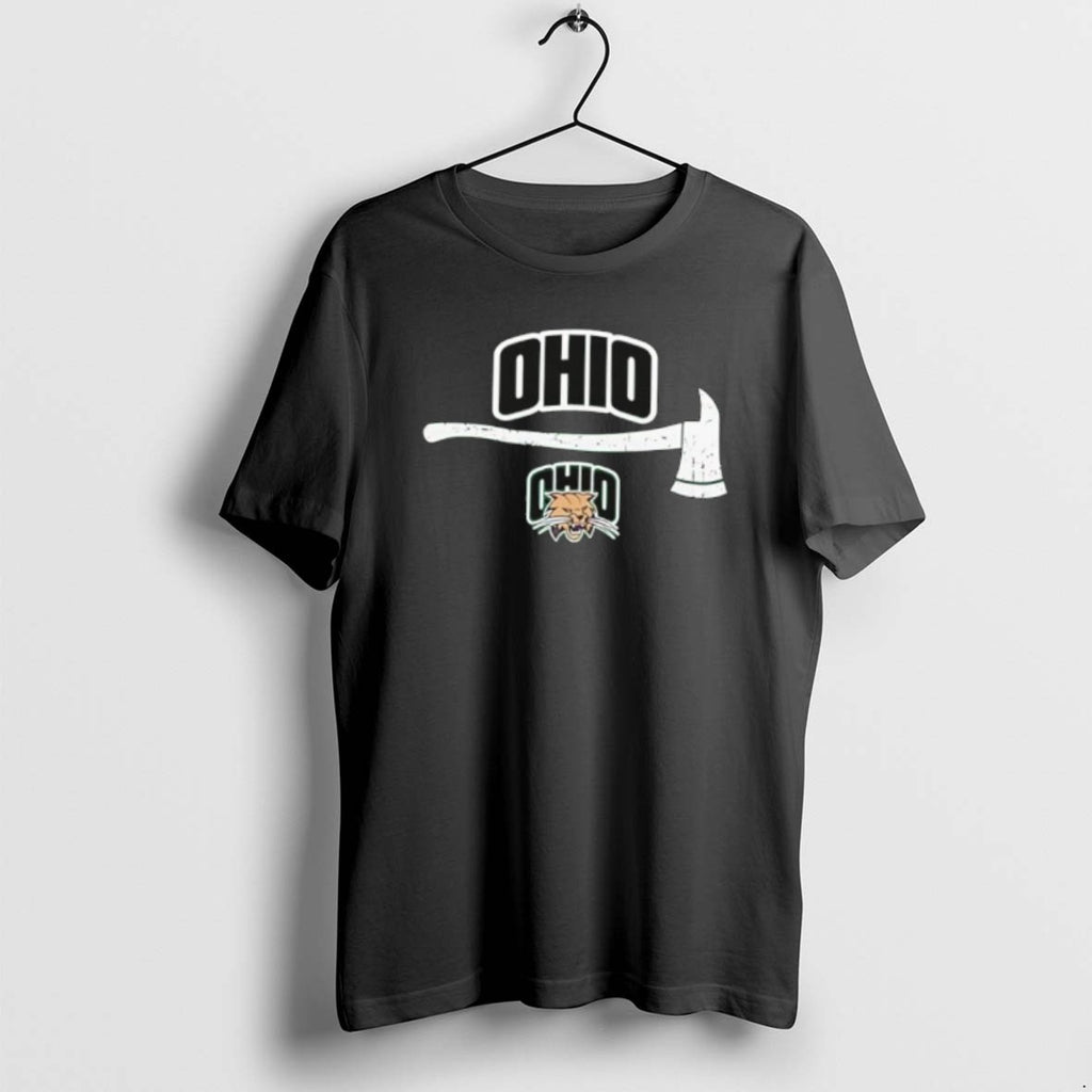 Official Ohio Bobcats Firefighters Appreciation Ncaa Gameday T-Shirts, Hoodie, Sweatshirt | PopFlextees.com