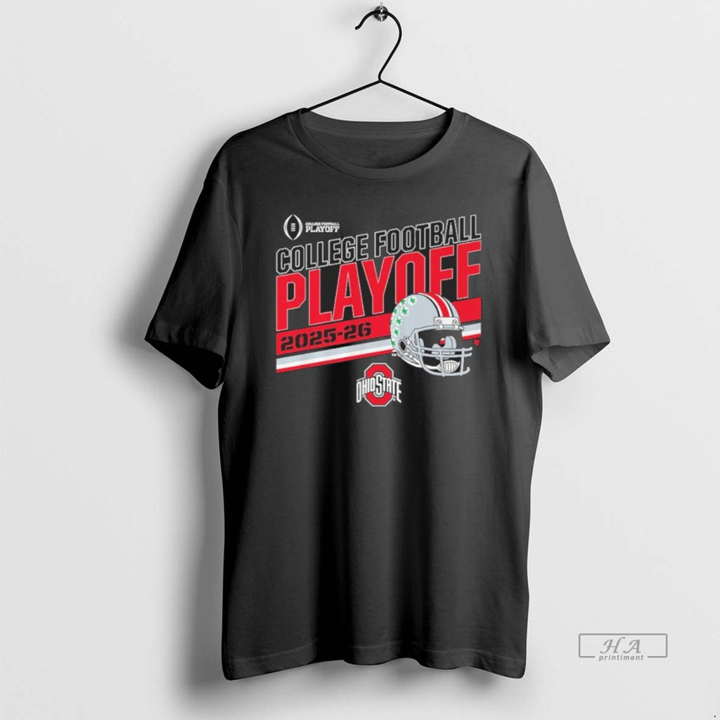 Official Ohio State Football 2025 Cfp Stripe T-Shirts, Hoodie, Sweatshirt | PopFlextees.com