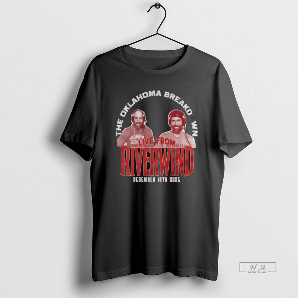 Official Oklahoma Breakdown Live Show Live From Riverwind December 18th 2025 T-Shirts, Hoodie, Sweatshirt | PopFlextees.com