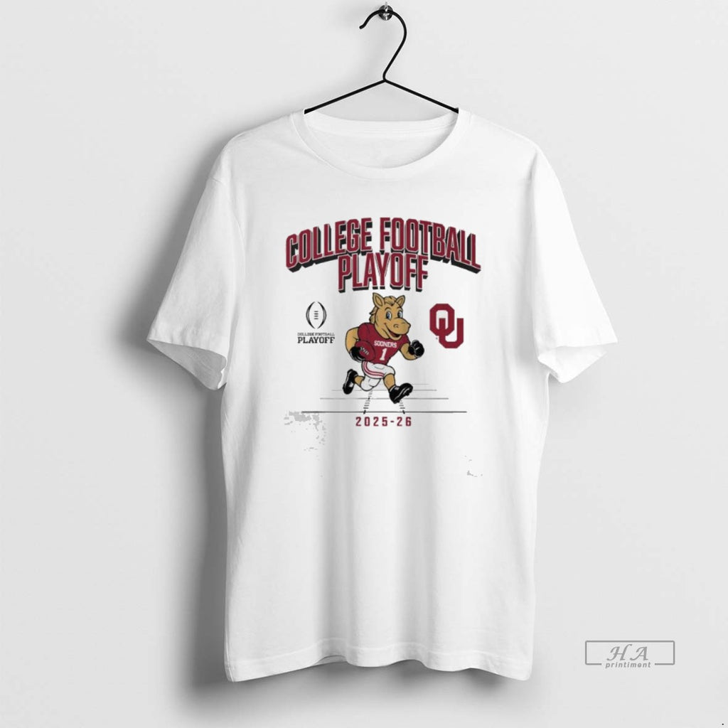 Official Oklahoma Football Cfp Mascot 2025 2026 T-Shirts, Hoodie, Sweatshirt | PopFlextees.com