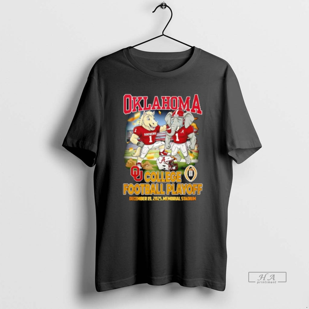 Official Oklahoma Sooners 2025 26 College Football Playoff Beat Alabama Mascot T-Shirts, Hoodie, Sweatshirt | PopFlextees.com