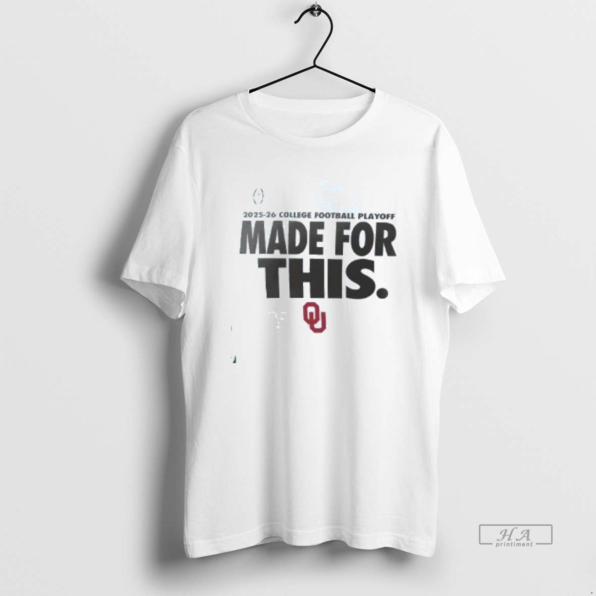 Official Oklahoma Sooners Made For This 2025 26 College Football Playoff T-Shirts, Hoodie, Sweatshirt | PopFlextees.com