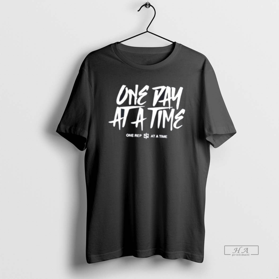 Official One Day At A Time One Rep At A Time Tee Hoodie, Sweatshirt | PopFlextees.com
