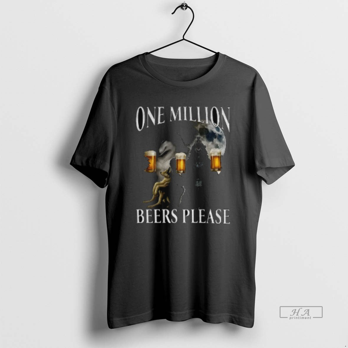 Official One Million Beers Wolf Meme T-Shirts, Hoodie, Sweatshirt | PopFlextees.com