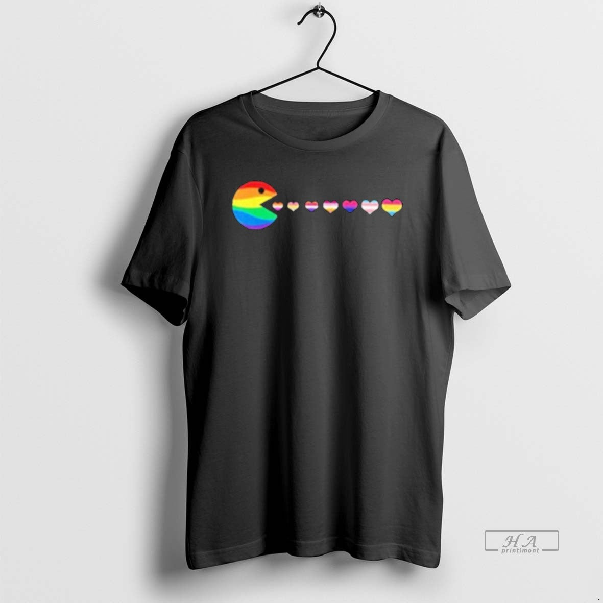 Official Pacman Gay Pride Flag T-Shirts, Hoodie, Sweatshirt | PopFlextees.com