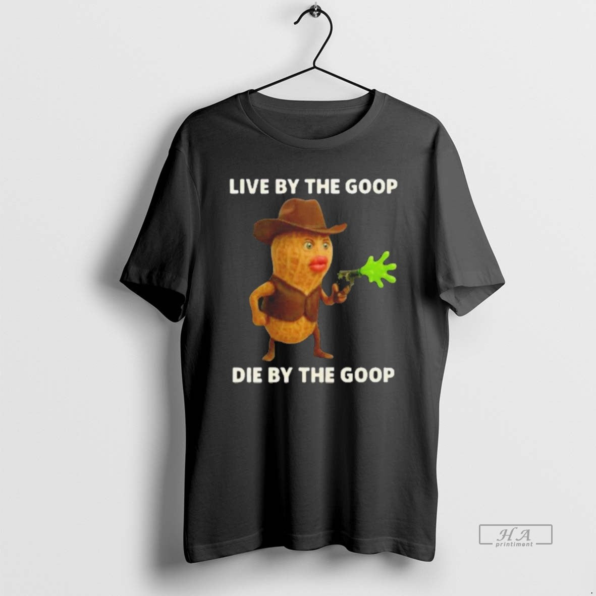 Official Peanut Bungulator Live By The Goop Die By The Goop T-Shirts, Hoodie, Sweatshirt | PopFlextees.com