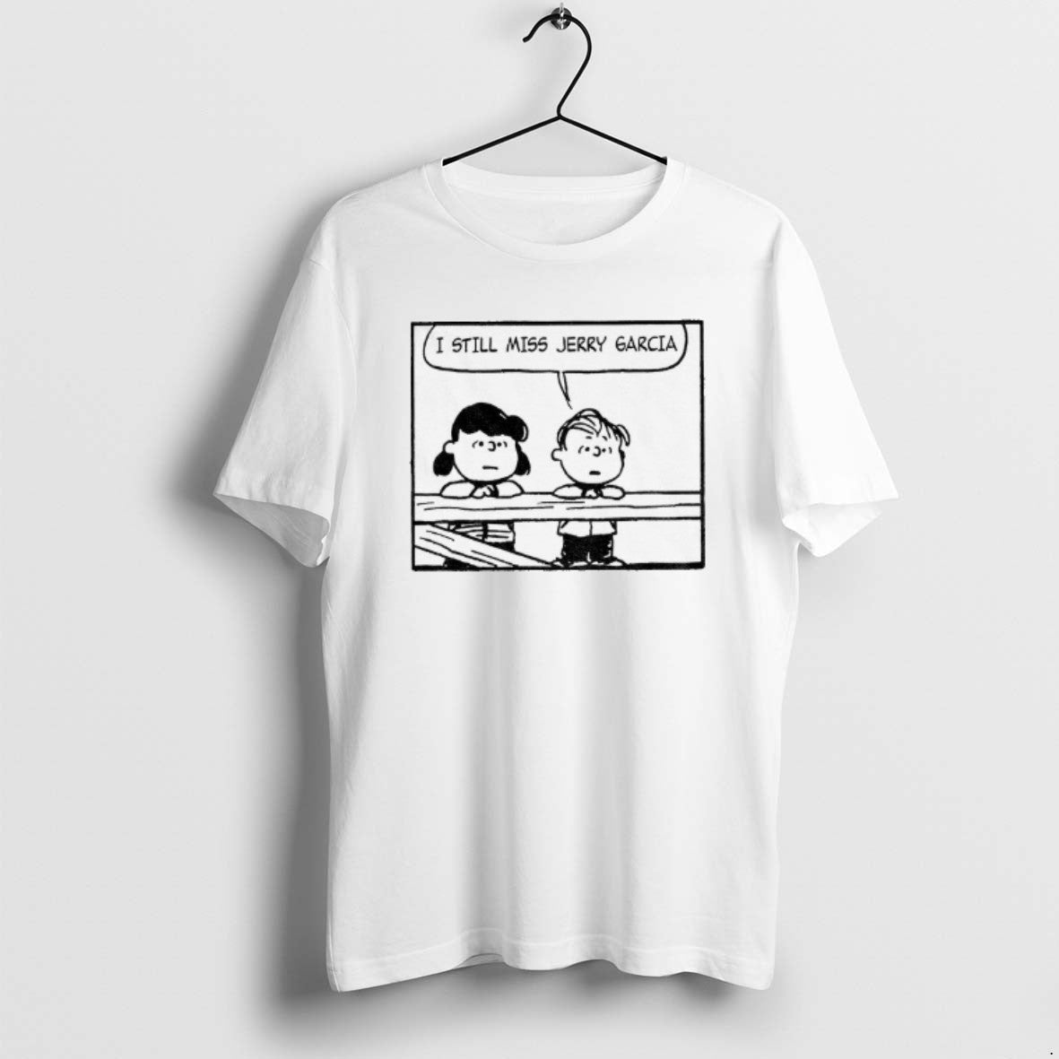 Official Peanuts And Jerry Garcia I Still Miss Jerry Garcia T-Shirts, Hoodie, Sweatshirt | PopFlextees.com