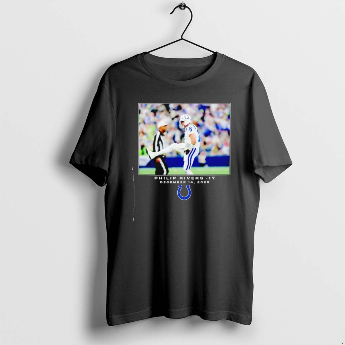 Official Philip Rivers Indianapolis Colts Football 2025 Photo T-Shirts, Hoodie, Sweatshirt | PopFlextees.com