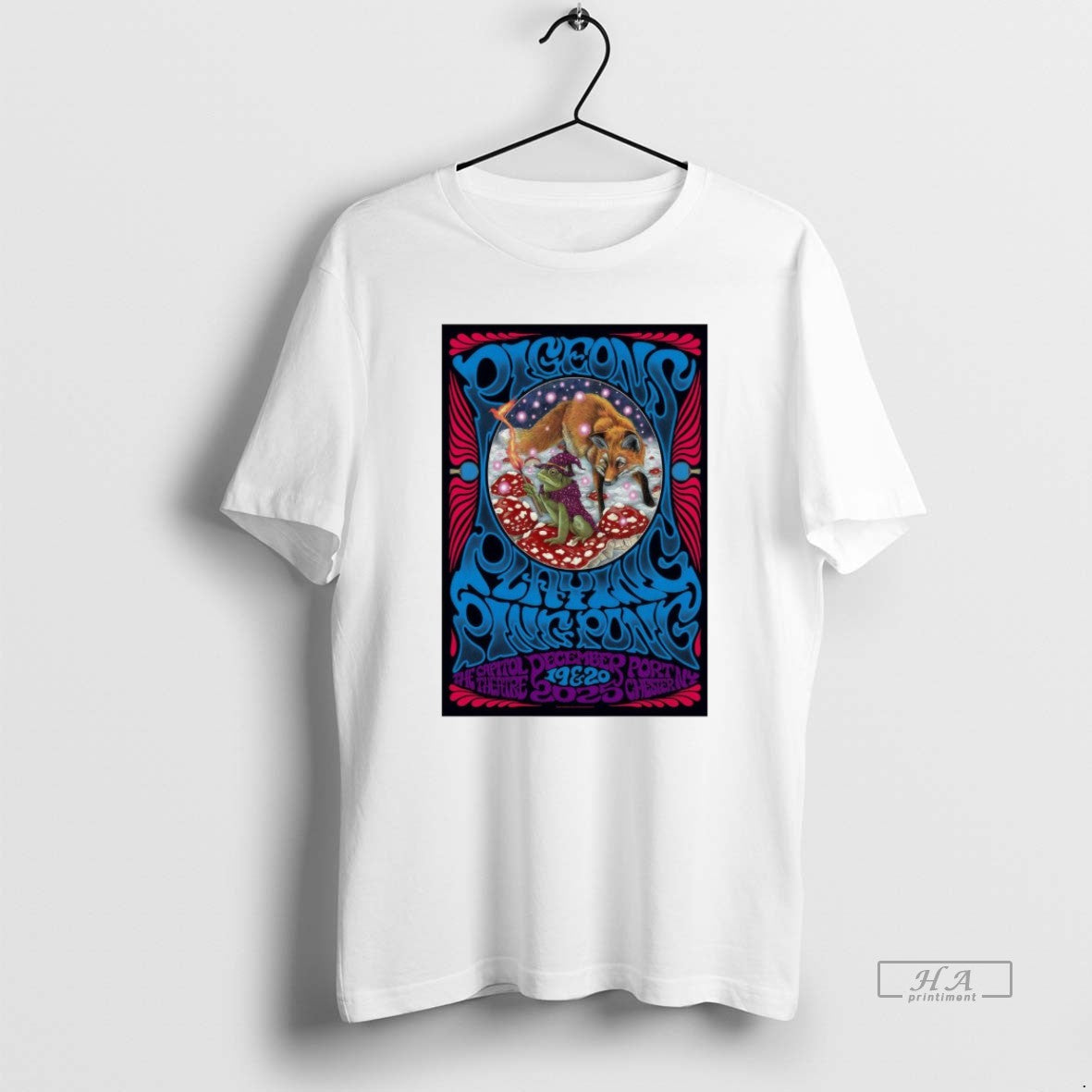 Official Pigeons Playing Ping Pong Event Port Chester Ny December 19 20 2025 T-Shirts, Hoodie, Sweatshirt | PopFlextees.com