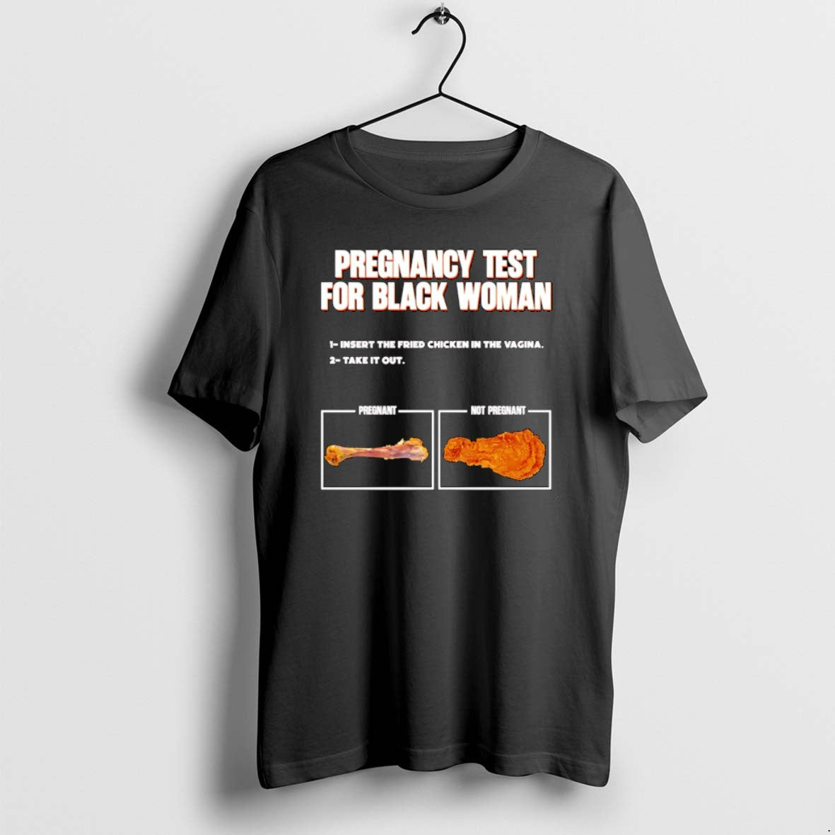 Official Pregnancy Test For Black Woman Christmas T-Shirts, Hoodie, Sweatshirt | PopFlextees.com