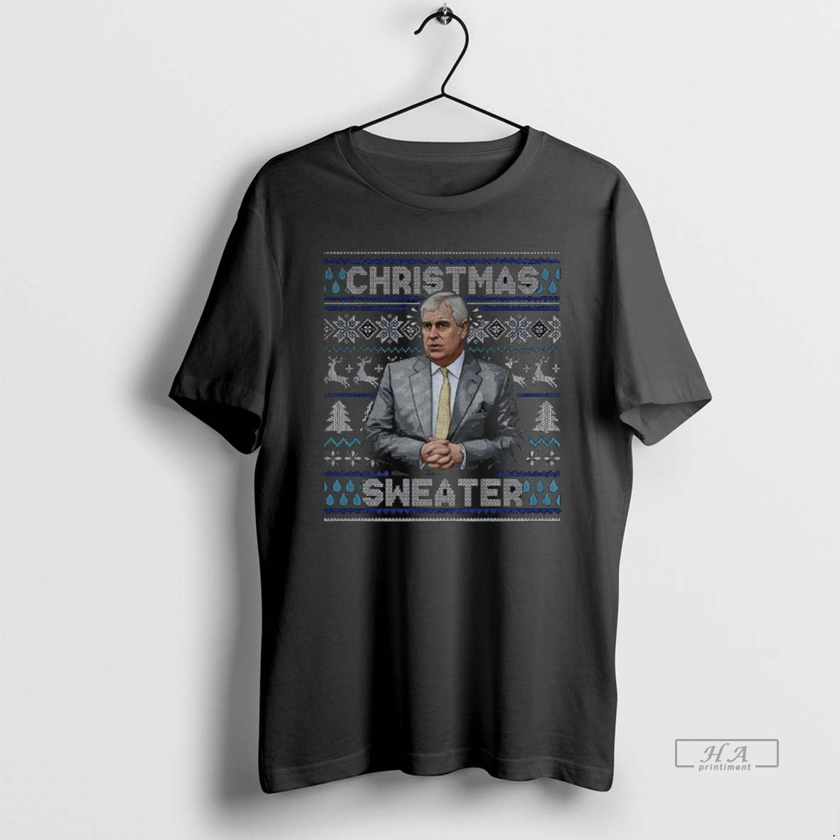 Official Prince Andrew Duke Of York Christmas Merry Xmas T-Shirts, Hoodie, Sweatshirt | PopFlextees.com