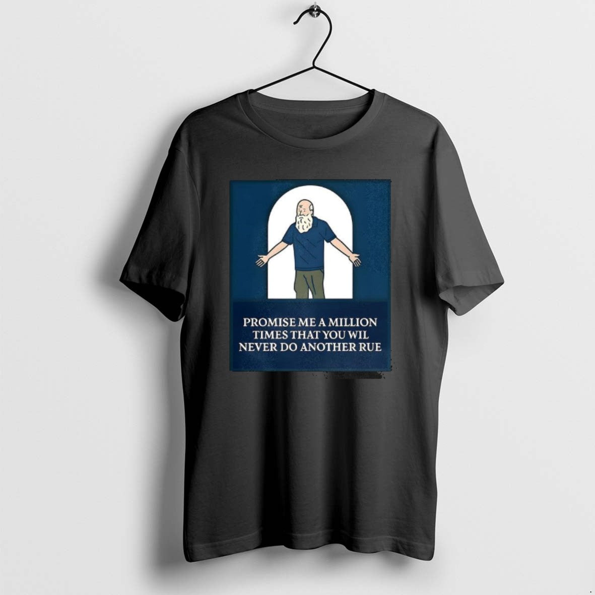 Official Promise Me A Million Times That You Will Never Do Another Rule Cartoon T-Shirts, Hoodie, Sweatshirt