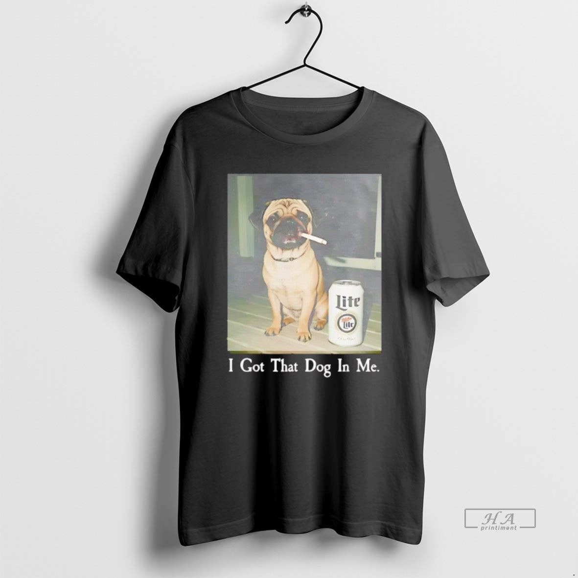 Official Pug Smoking Beer I Got That Dog Me T-Shirts, Hoodie, Sweatshirt
